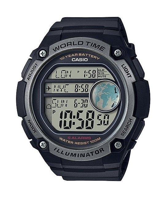 

Casio illuminator 54mm gent's rubber sports watch - (ae-3000w-1avdf)
