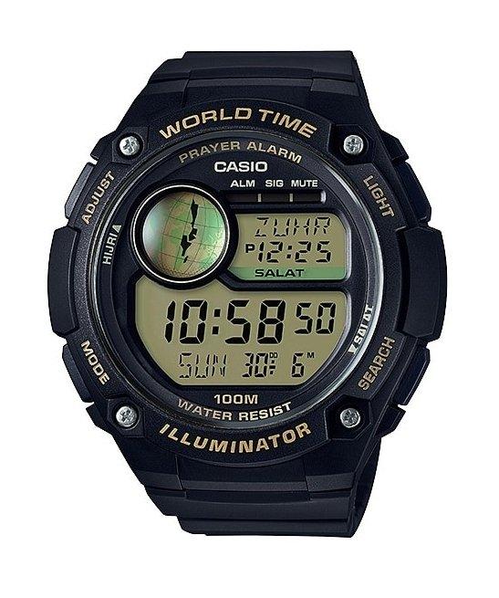 

Casio illuminator 54mm gent's rubber sports watch - (cpa-100-9avdf)