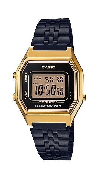 

Casio vintage series digital gold 34mm square ladies watch - (la680wegb-1adf)