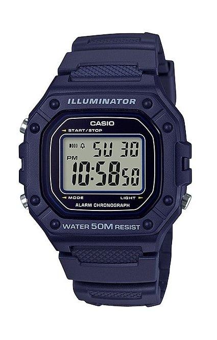 

Casio 43mm gent's resin digital sports watch - (w-218h-2avdf)