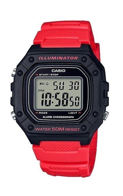 

Casio 43mm gent's resin digital sports watch - (w-218h-4bvdf)