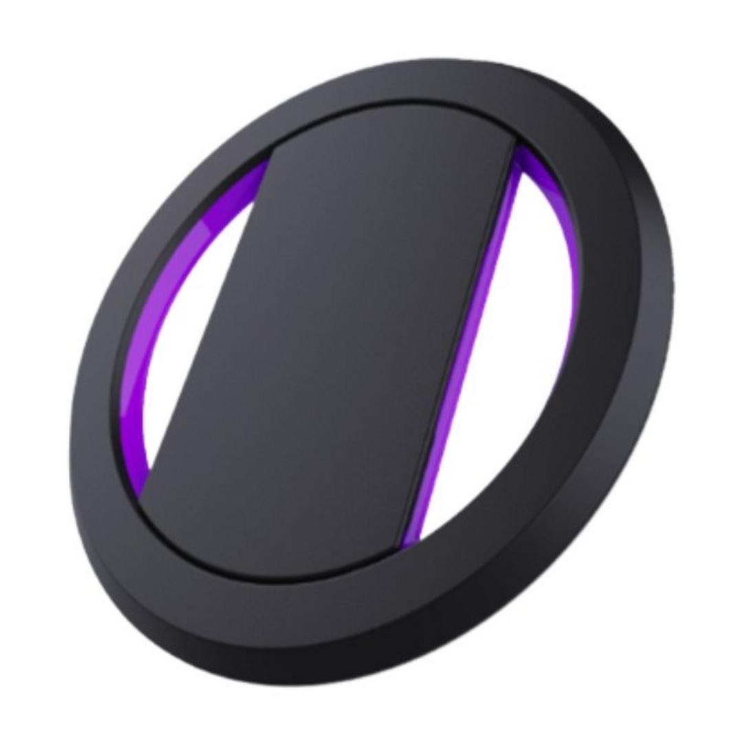 OhSnap Phone Grip - Black / Purple