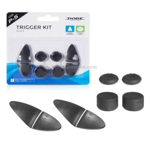 

Dobe trigger kit for playstation 5 controller - black (tp5-0513)