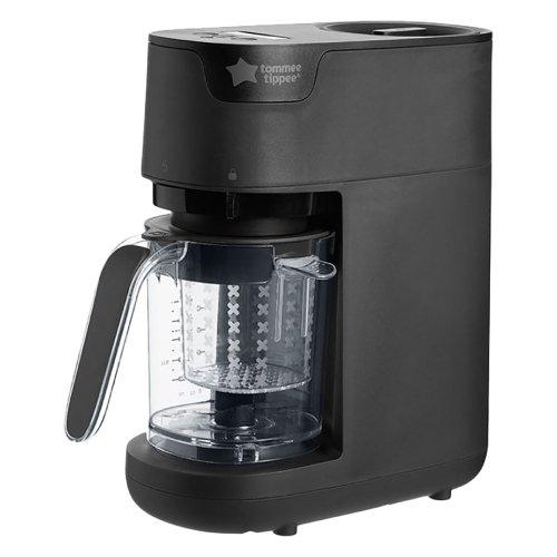 

Tommee tippee quick cook baby food steamer blender - black