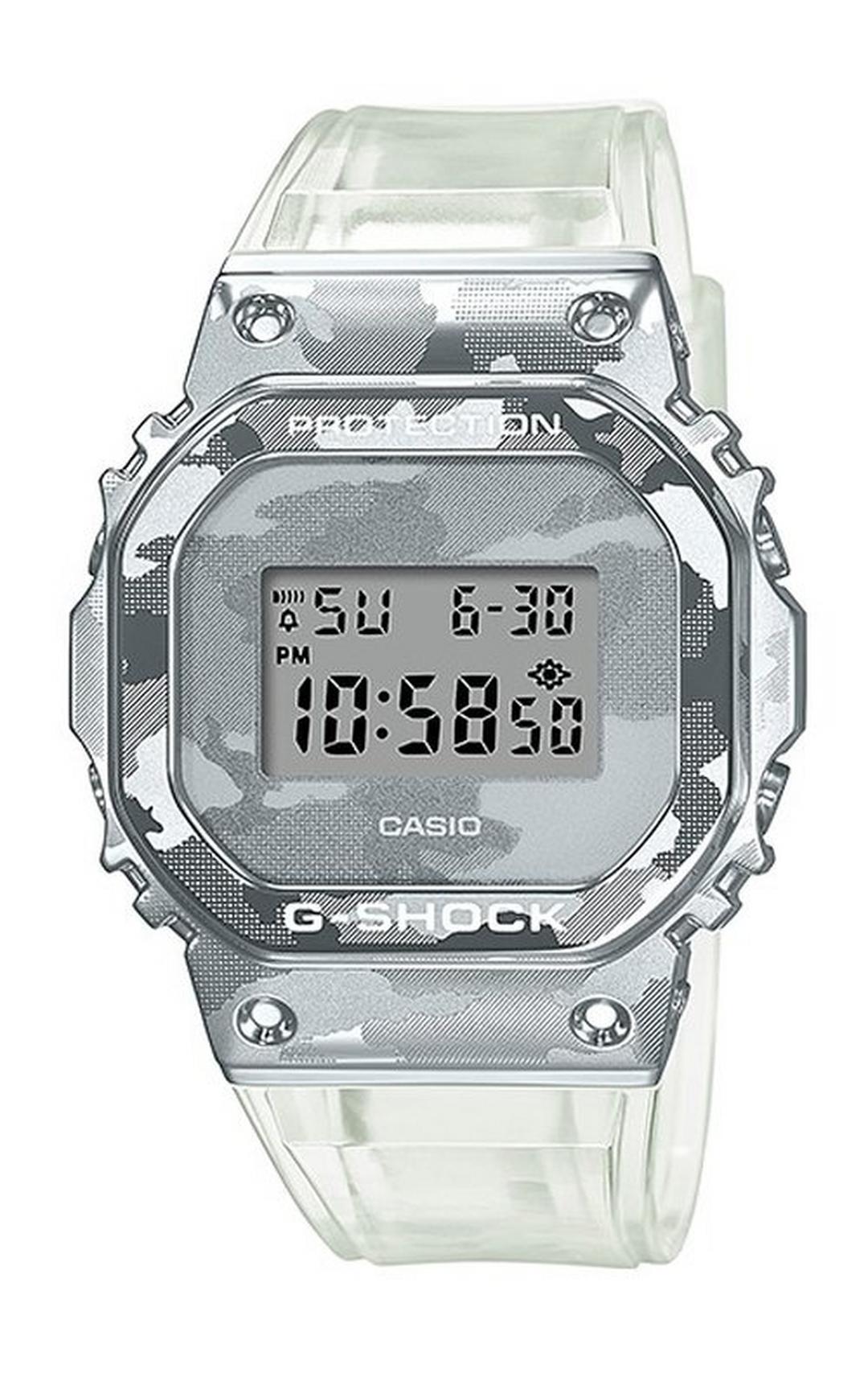 ساعة جي شوك كاجوال- للرجال حجم 50 ملم- (GM-5600SCM-1DR)