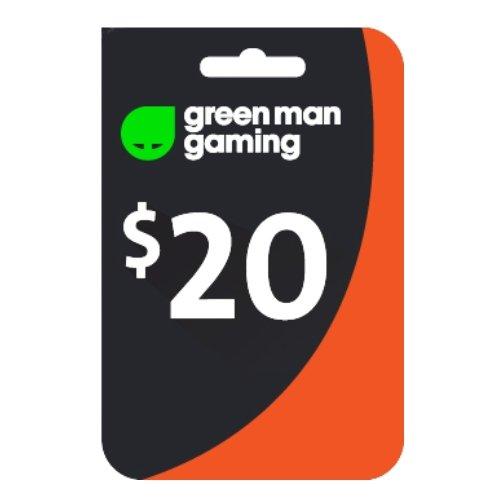 

Green man gaming gift card $20