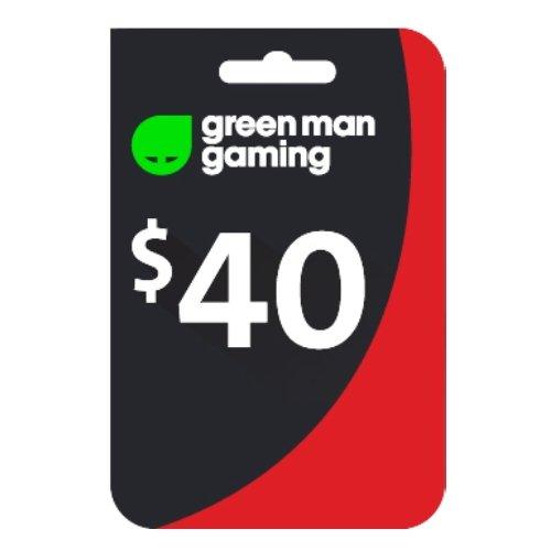 

Green man gaming gift card $40