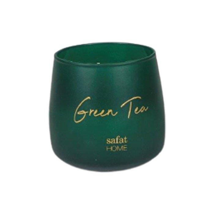 

Green tea candle 120g - green