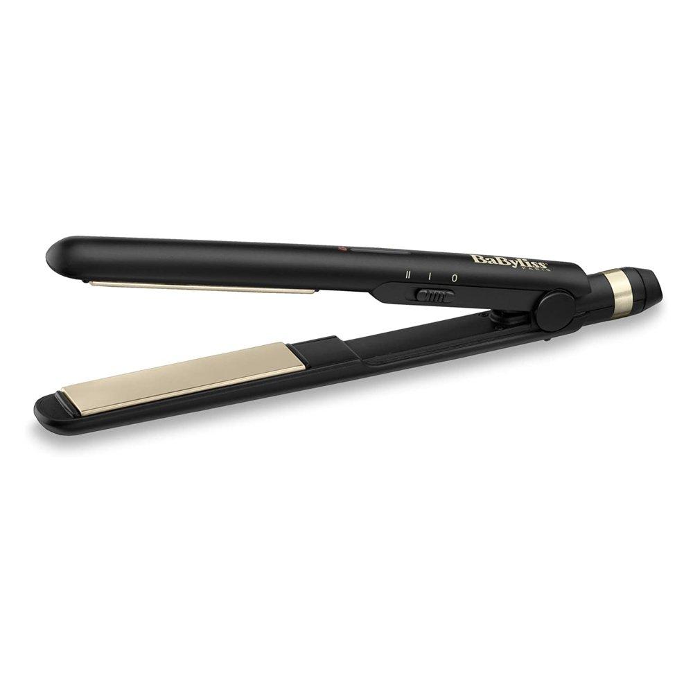 

Babyliss ceramic hair straightener, 24mm, 2 heat settings, babst089sde - black