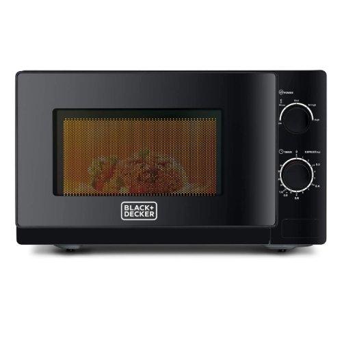 

Black+decker manual microwave, 700w, 20l, mz2020p-b5 - black