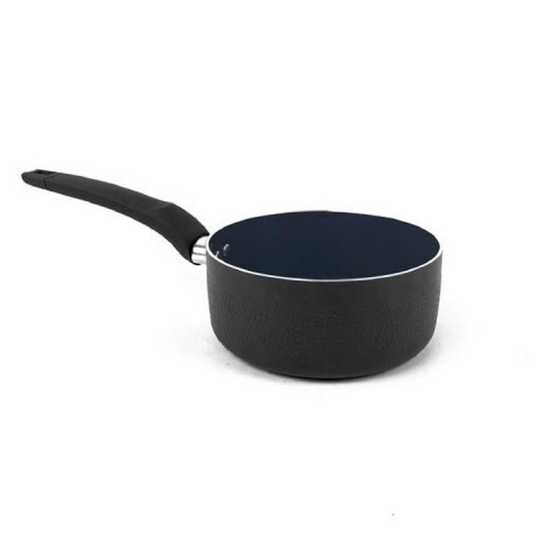 Safat Home 16cm Diamond Milk Pan – Black