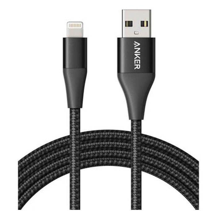 

Anker powerline+ ii lightning cable 6ft/1. 8m, a8453h13 - black