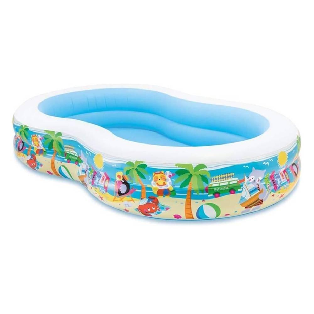 

Intex paradise lagoon swimming pool, 56490 - blue