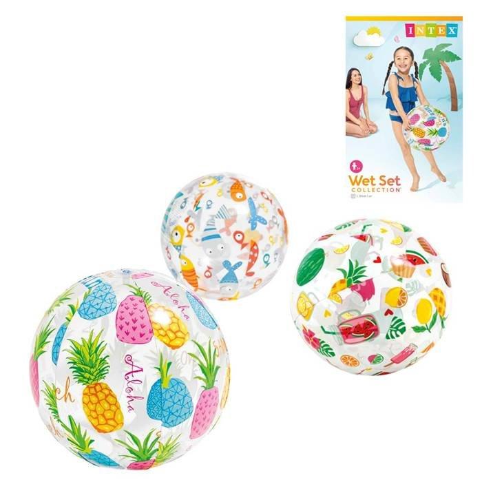

Intex lively print beach ball, 51cm , 59040 - multicolored