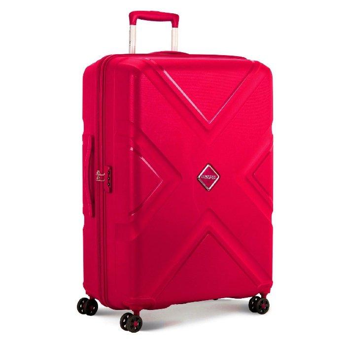 

American tourister kross hard spinner 79cm luggage - red