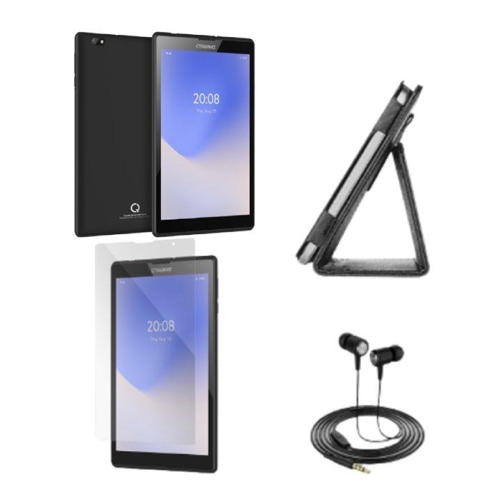 

Ctroniq x80 ram 2gb, 16gb 4g 8" tablet + cover, screen protector & headset – b...