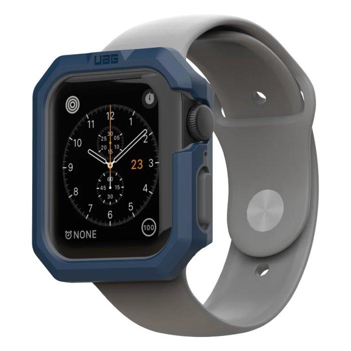 

Uag apple watch 44mm civilian case - mallard/silver