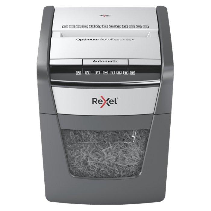 

Rexel optimum autofeed+ 50x automatic cross cut paper shredder