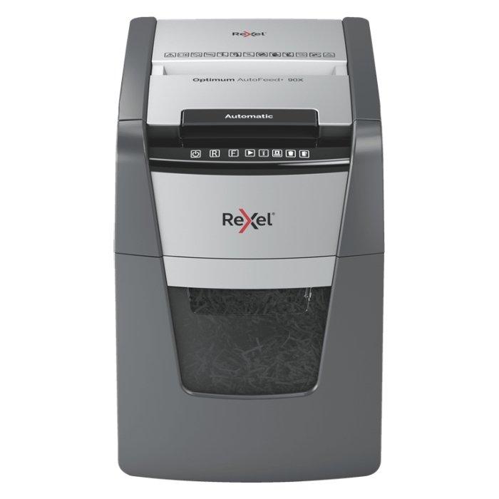 

Rexel optimum autofeed+ 90x automatic cross cut paper shredder