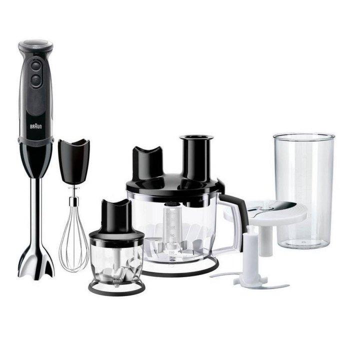 

Braun 1000w hand blender - black (6 attachments)