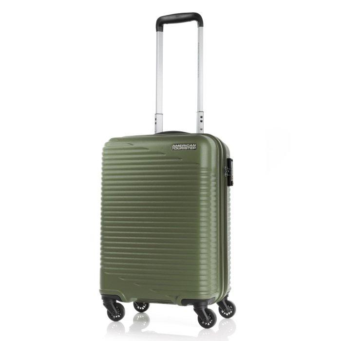 

American tourister 55 cm spinner sky park hard luggage - green