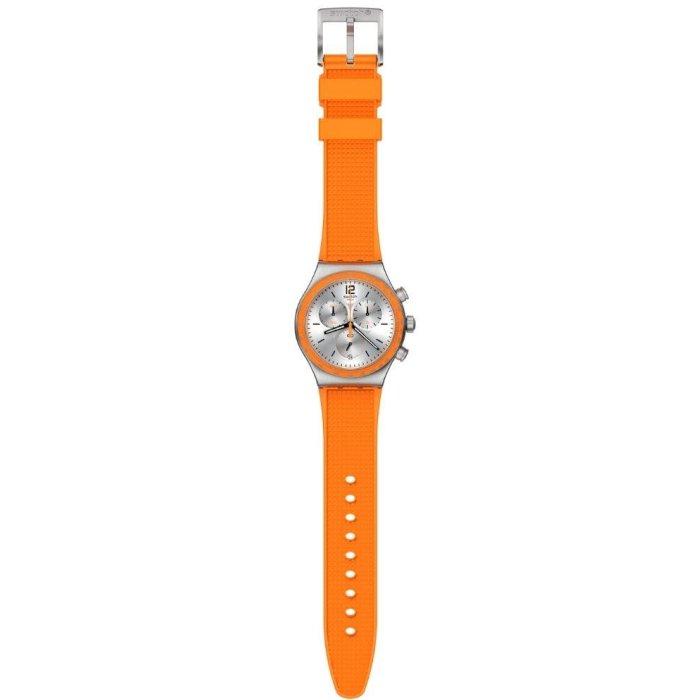 

Swatch hyperbright watch unisex, analog, 43mm, swayvs483 – orange
