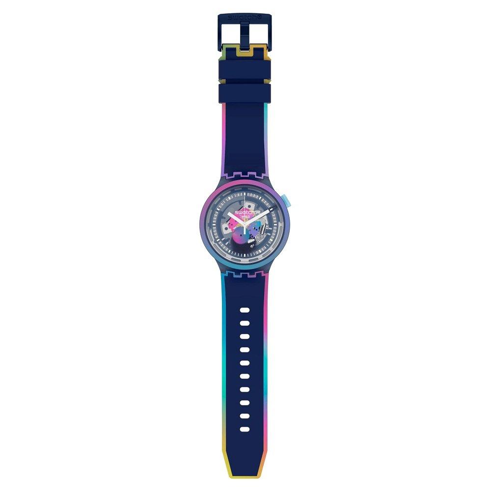 

Swatch rainbowinthenight unisex fashion watch - (47mm)