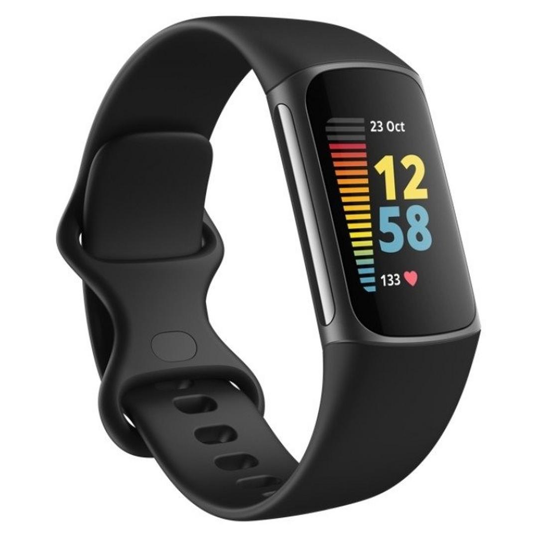 Fitbit Charge 5 Fitness Tracker - Black / Graphite Stainless Steel
