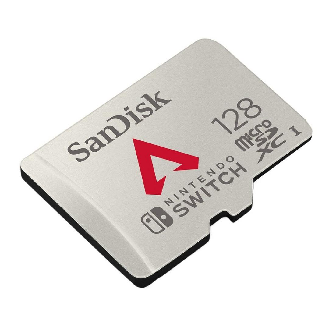 بطاقة ذاكرة UHS-I ميكرو SDXC بسعة 128 جيجابايت أبيكس ليجنت من سانديسك