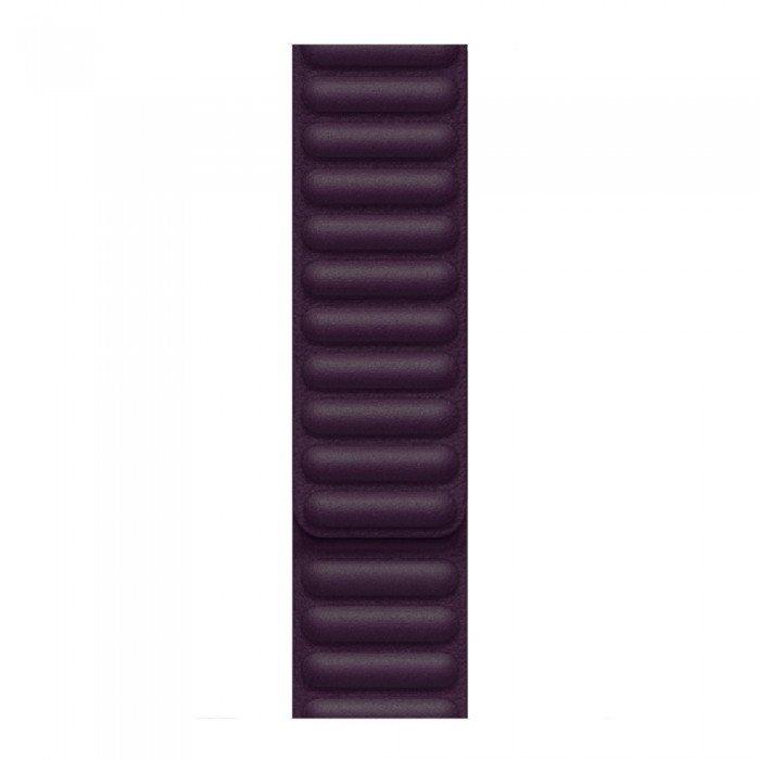 

Apple leather link bracelet 41mm - dark cherry m/l