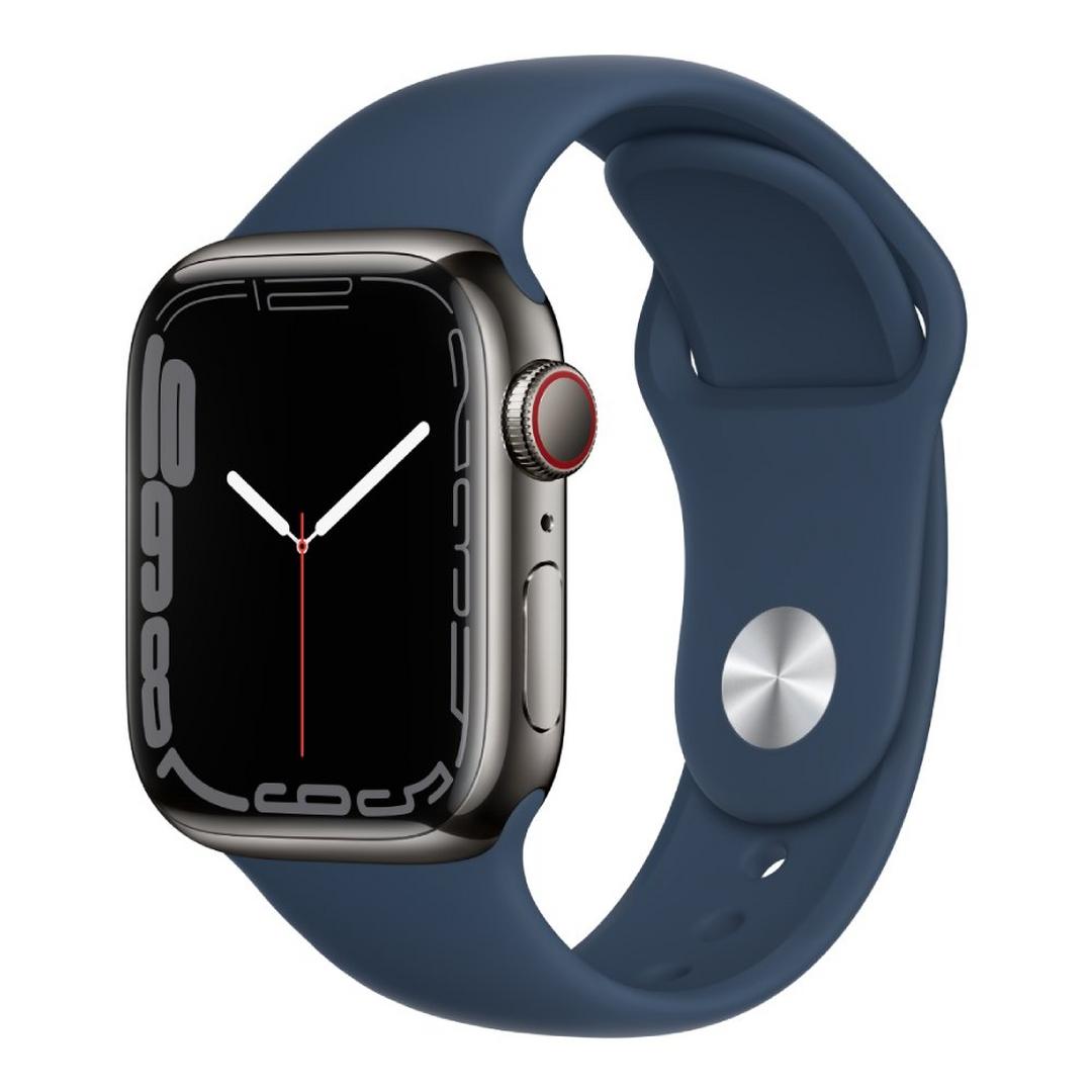 Apple Watch Series 7 Cellular 41mm  - Graphite / Blue