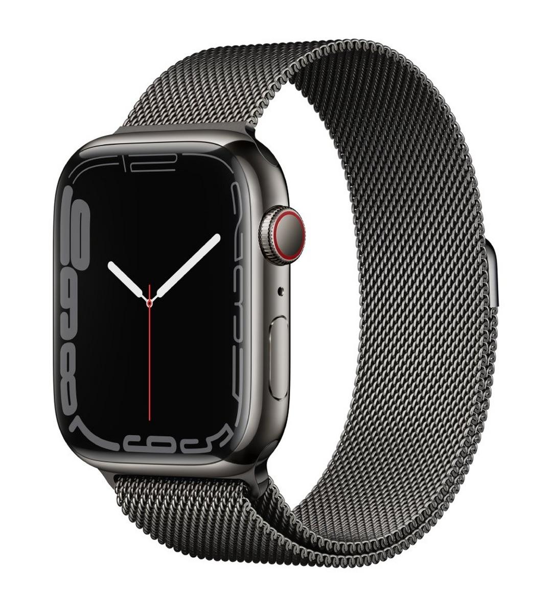Apple Watch Series 7 Cellular 41mm Stainless Steel - Graphite
