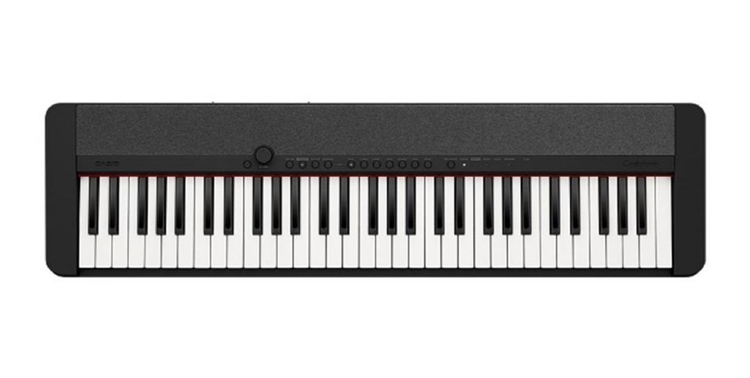 Casio Portable Musical Keyboard (CT-S1BKC2) - Black