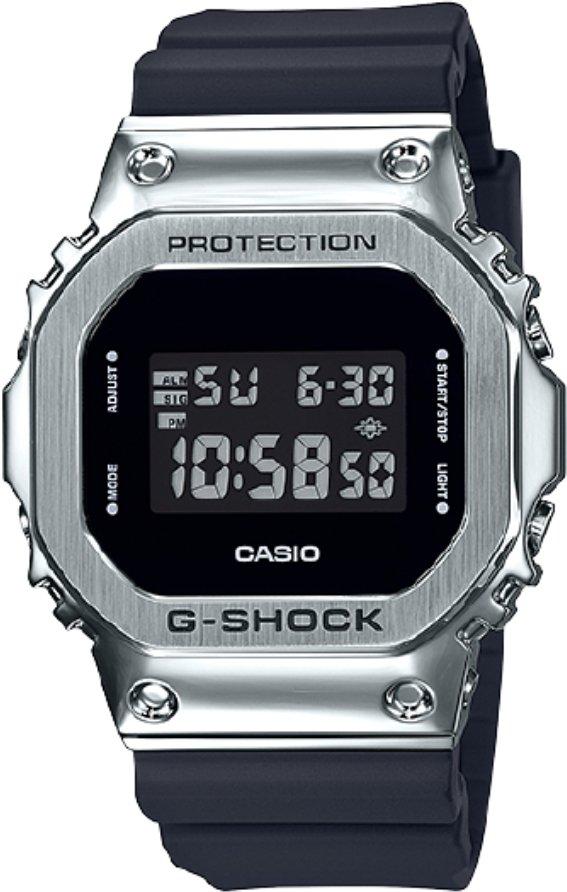 

Casio g-shock digital 49mm gents resin sport watch (gm-5600-1dr)