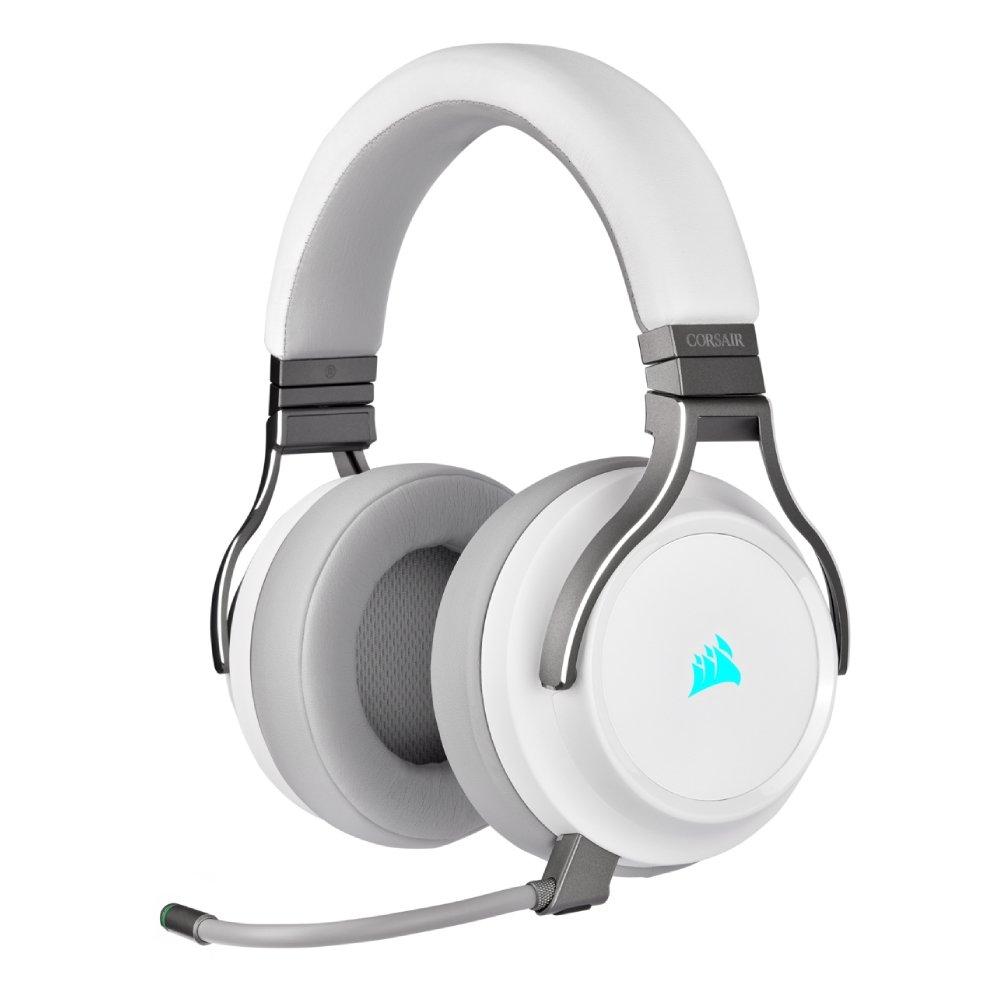 

Corsair virtuoso rgb wireless high-fidelity gaming headset - white