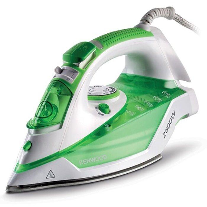 

Kenwood steam iron, 350ml, 2600w, stp70. 000wg - white/green