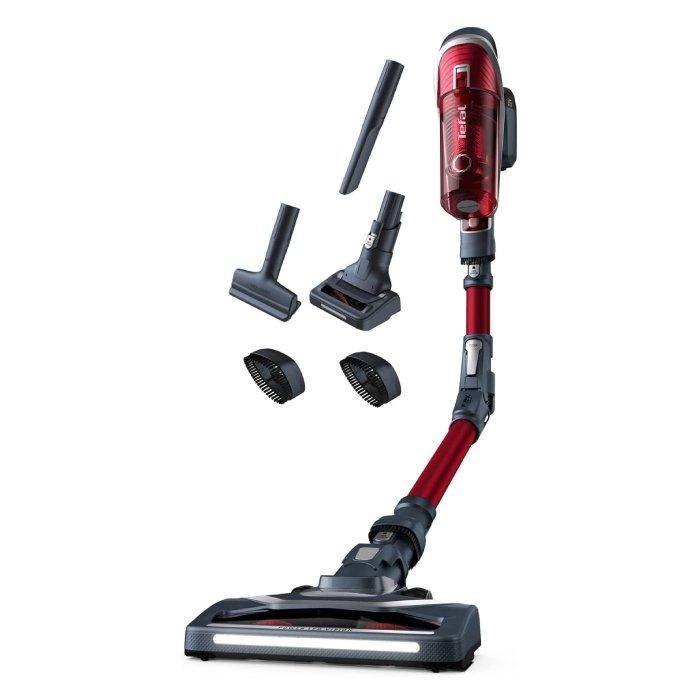 

Tefal x-force 8. 60 cordless vacuum cleaner, 0. 55 liter, 185 watts red (ty9679ho)