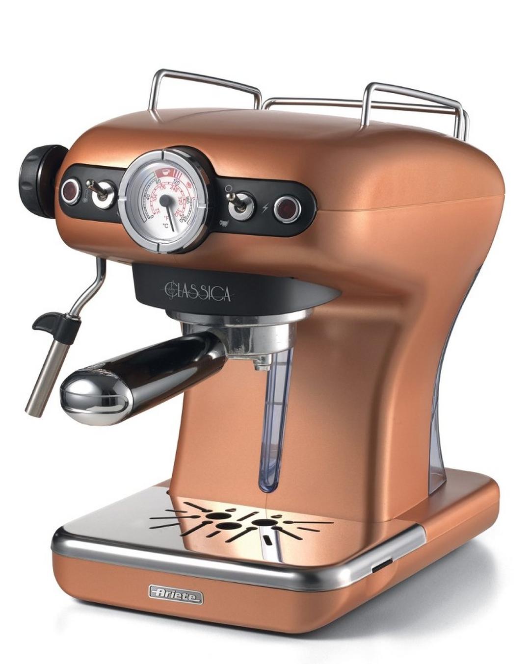 Ariete Vintage Espresso Coffee Machine (ART1389A-C-CPR) - Copper