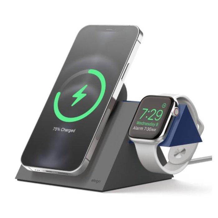 

Elago magsafe charger for iphone and apple watch - dark grey (stand only + charger sold...