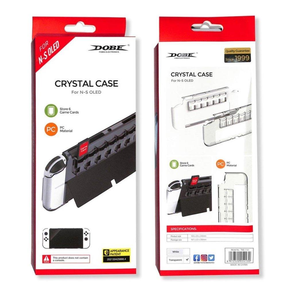 

Dobe nintendo switch oled crystal case - tns-1141
