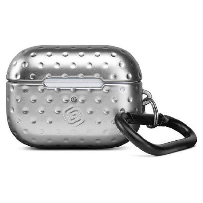 

Grip2u airpods pro shell case - metallic silver