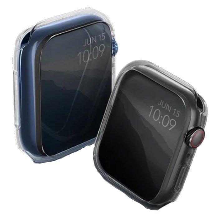 

Uniq glase apple watch case 45mm - clear / smoke