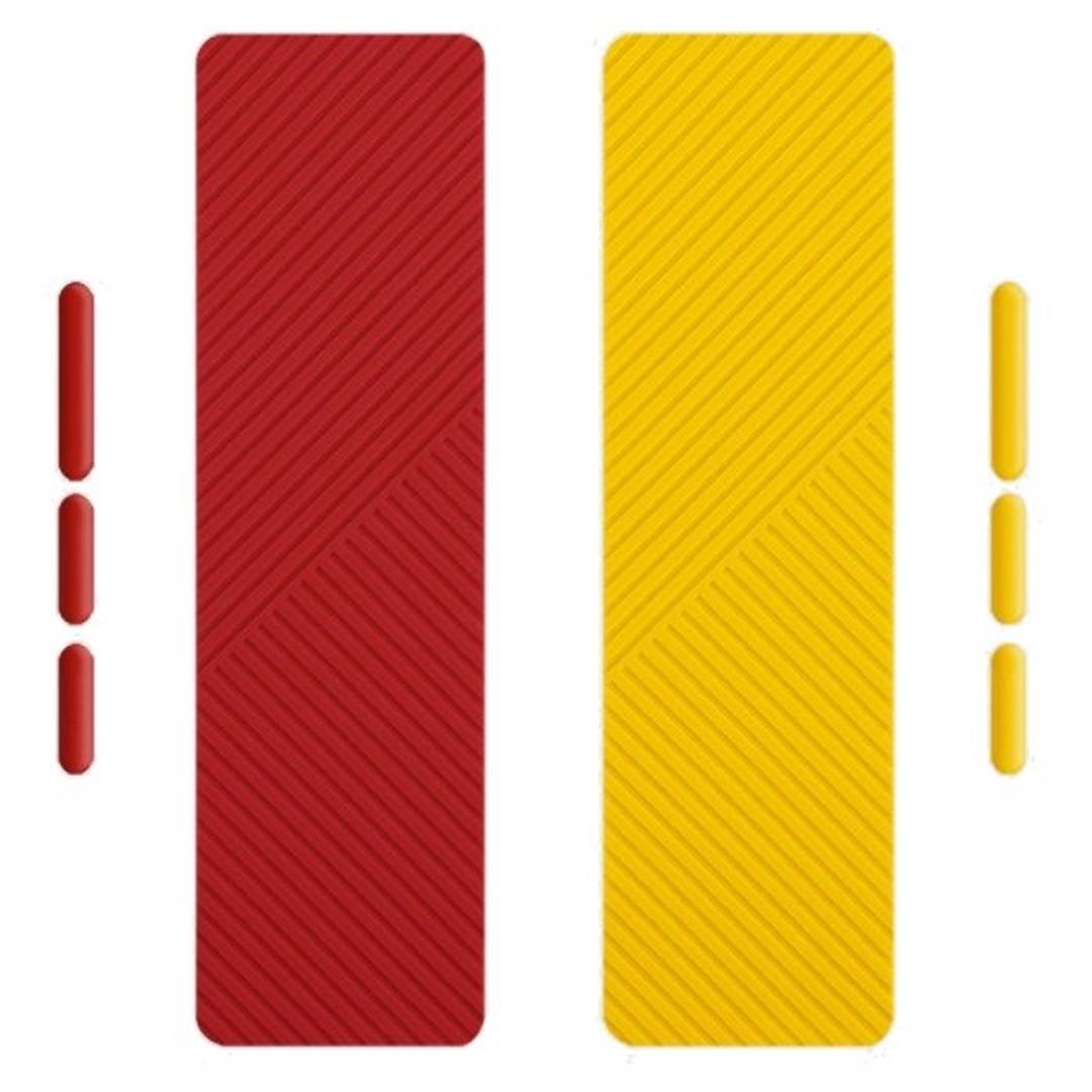 مسكات هيلدرو لهاتف ايفون 12\ 13 برو ماكس من يونيك -  احمر و اصفر