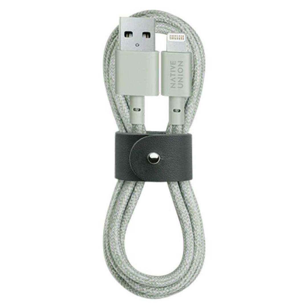 Native Union Belt Cable USB-A to Lightning 1.2m - Sage