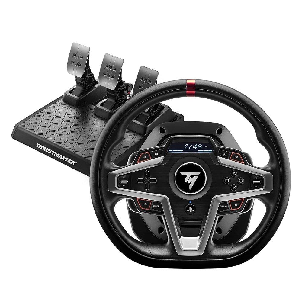 

Thrustmaster t248 racing wheel and magnetic pedals