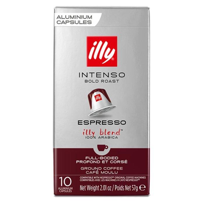 

Illy intenso espresso 10 capsules 57 gram