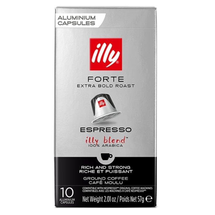 

Illy forte espresso 10 capsules 57 gram