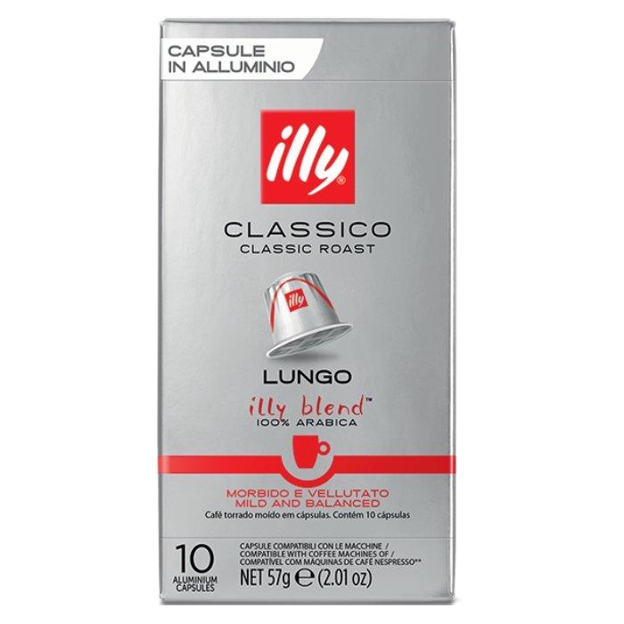 

Illy classico lungo 10 capsules 57 gram