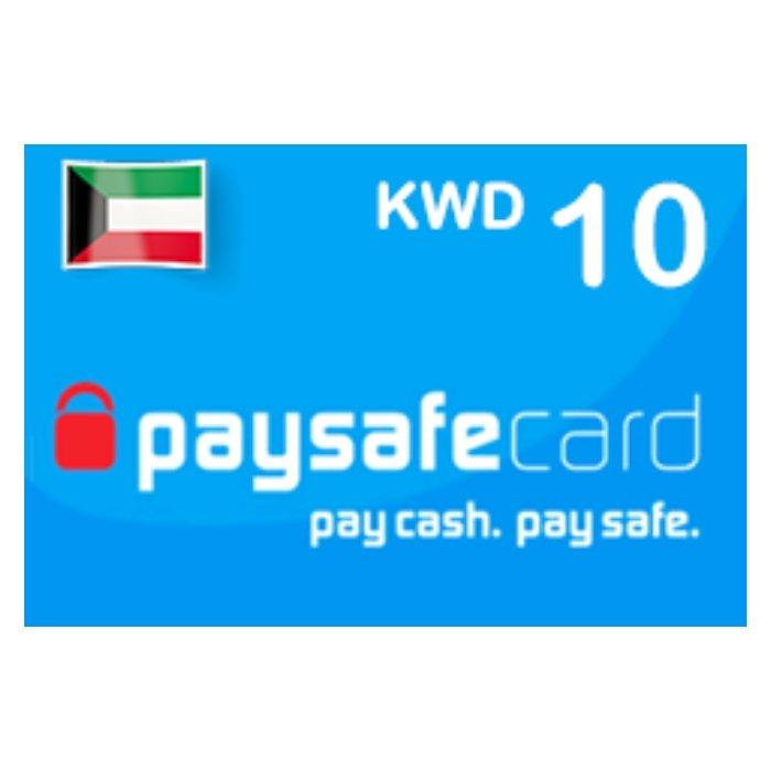 

Paysafe card 10 kd (kuwait store)