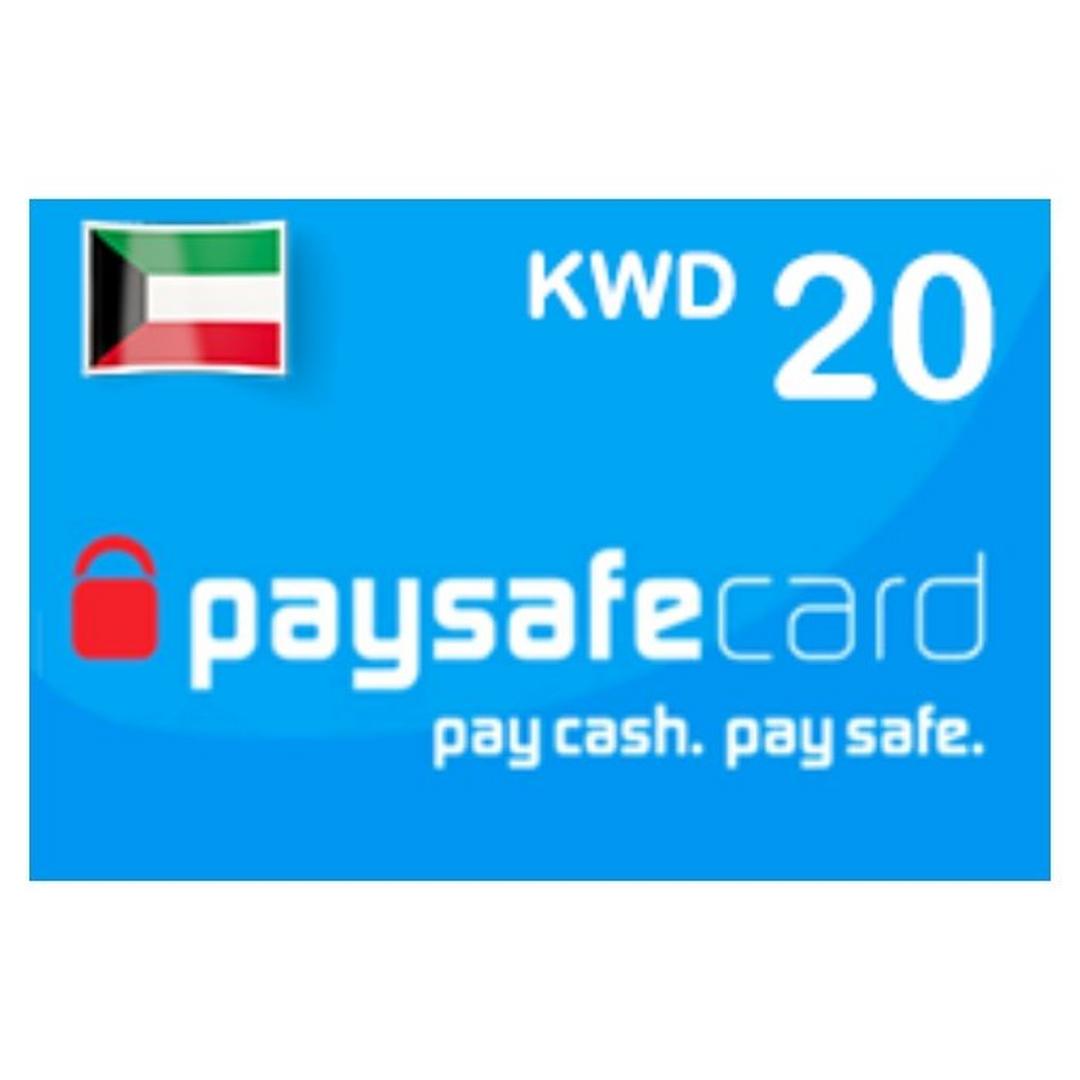 PaySafe Card 20 KD (Kuwait Store)